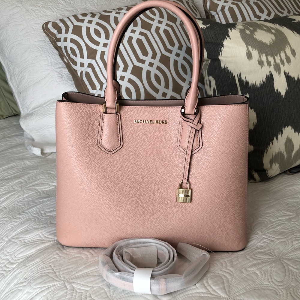 Michael Kors Adele large satchel purse/handbag